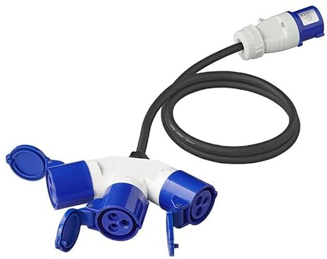 ProPlus CEE 3-Fach Verteiler 16A 150cm 3x2,5mm²