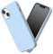RhinoShield Coque Compatible avec [iPhone 13/14] | SolidSuit - Coque Fine avec Technologie d'absorption des Chocs et Finition Premium Matte - Bleu Glacier