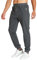 ZOXOZ Jogginghose Herren Baumwolle mit Reißverschluss Taschen Hosen Trainingshose Sporthose Lang Sweatpants Dunkelgrau XL