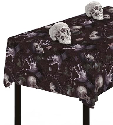 Fiestas Guirca Halloween Tischdecke, Schwarz, 137X274 cm
