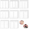 2456 Pcs French Tip Nail Art Stickers Nail Guides French Manicure Strips Stickers Self-Adhesive Nail Tips Guides Decals for Edge Auxiliary DIY Decoration Stencil Tools (64 Sheets)