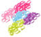 CIYODO 50pcs Reusable Silicone Bag Ties Sealing for Piping Bags for Baking Cooking Parties Securely Seal Pastry