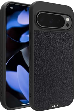 Mous for Google Pixel 9 Pro Case MagSafe Compatible - Limitless Black Leather