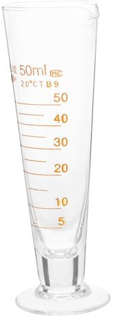 Alipis Vaso Medidor De Vidrio Para Cristalería De Herramienta De Medición De Líquidos