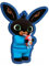 ILS I LOVE SHOPPING Cuscino 3D Shaped Sagomato peluche per Bambini in Poliestere con la Forma sagoma Personaggio (per BING)