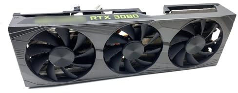 QKFTCSDW Ventola di Raffreddamento Hrat Lavello Compatibile con KFA2 Compatibile con RTX 3080 RTX3080 Ti Scheda Video Dissipatore di Calore 85 Millimetri CF9015H12D 4PIN GPU