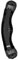 WALDHAUSEN Mondgurt mit Teddyfell, schwarz/schwarz, 90 cm
