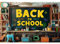 Aoihrraan 4,5x3m Zurück Zur Schule Hintergrund Bunte Hand Gemalte Bleistift Bücher Bookself Uhr Holzboden Ziegel Wand Vintage Fotografie Hintergrund Kinder Lehrer Kindergarten Geburtstags Foto
