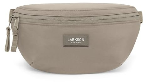 LARKSON Bauchtasche Damen & Herren Braun - Finn - Hüfttasche für Sport Outdoor Stadt - Gürteltasche Stylisch für Festival - Crossbody Bag mit Gurt - Wasserabweisend