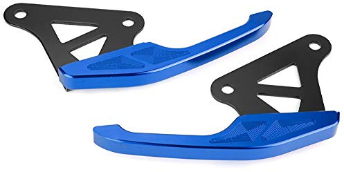 Itonash Universeller Aluminium-Motorrad-Beifahrer-Haltegriff, Rücksitz-Schienengriff-Set für Grom MSX 125 MSX125 2013–2015 (Blau)