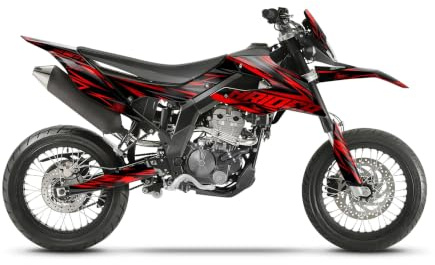 Arider Dekor passend für Aprilia SX 125 2018-2024 | Motorrad Aufkleber Set zum Selbstaufkleben | UV-beständiger Lack-und Verkleidungsschutz | Folierung mit Luftkanal-Technologie | Made in Germany