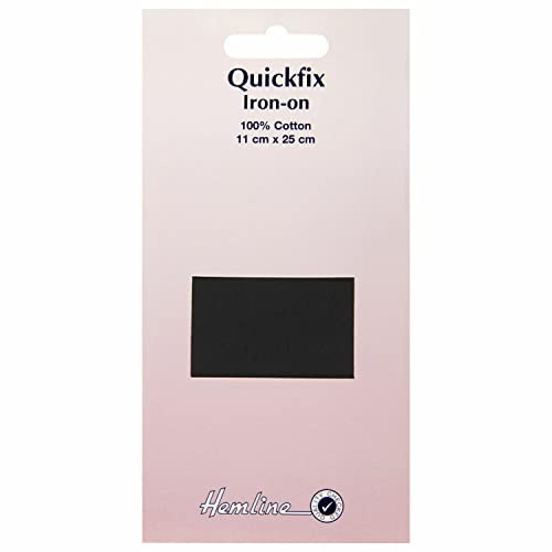 Quickfix (Cotton Patch): Iron On Black