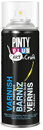 Barniz Óleo spray PINTYPLUS ART & CRAFT 270cc