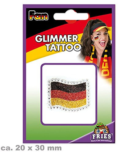 Fries - Glimmer-Tattoo Deutschland - 1St