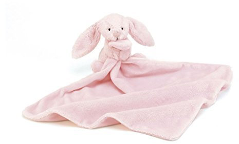 Jellycat? Bashful Pink Bunny Soother Blankie by Jellycat