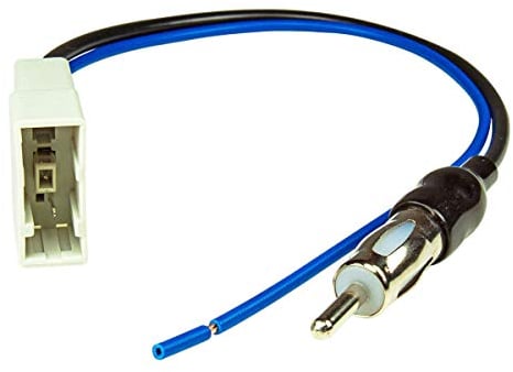 tomzz Audio 1538-000 Adaptateur d'antenne GT13 DIN Compatible avec Nissan Navara Pathfinder Tiida Qashqai Juke Honda CR-V Civic Jazz
