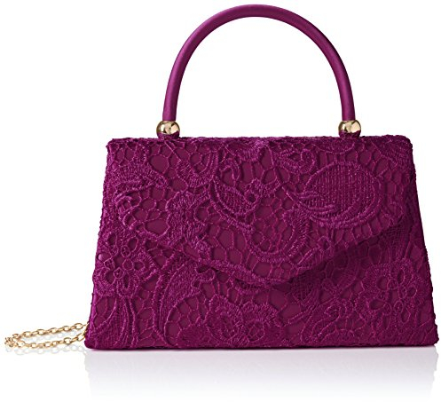 SwankySwans Kendall Pochette élégante en dentelle pour femme, Violet (Violet), Taille unique
