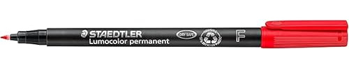 STAEDTLER Lumocolor Permanent-Marker 318F, rot VE=1
