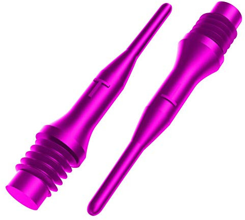 Bull's Tefo-X Soft Tips, 2BA, pink, 100Stk.