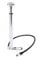 Lezyne Minipumpe CNC Micro Floor Drive Pumpe, Silber, 20