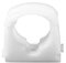 Talon TS10 Single Hinged Pipe Clip, White, 10 mm, Set of 100 Pieces