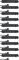 Brennenstuhl Comfort-Line Plus Bloc multiprise 6 prises avec fiche plate, interrupteur, câble de 2 m et espacement extra large des prises Noir