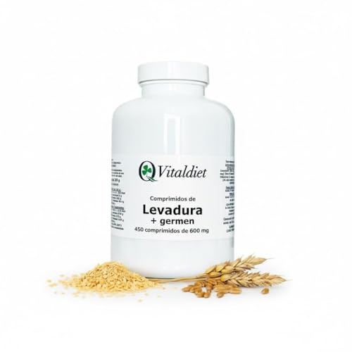 Vitaldiet Levadura + Germen - 450 Tabletas