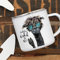 ilka parey wandtattoo-welt Emaille Tasse Becher mit NO Drama Lama Kaffeebecher & Spruch Coolster Onkel... Eb13