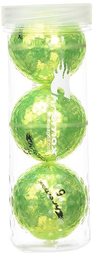 Chromax M5greenneon3t Golfbälle, Metallic-M5, 3 Stück, Grün