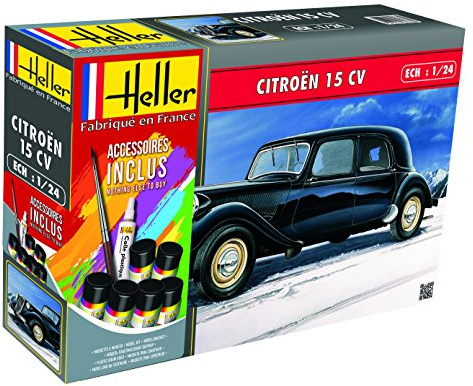 Heller 1:24 Gift Set - Citroen 15 CV