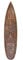 Interlifestyle Tiki Surfboard 100cm im Hawaii Maui Style Surfbrett Holzschild Osterinsel