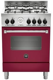 Bertazzoni La Germania Americana AMN664GVIT cucina Piano cottura Rosso Combi A+