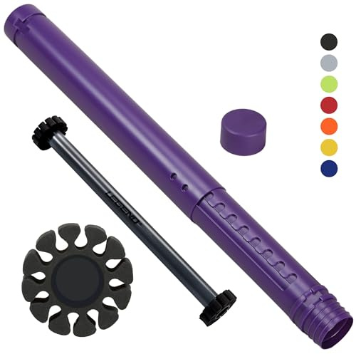 Legend Adjustable Arrow Tube Case, Archery Arrow Holder - Purple