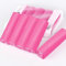 QOXEZY Trash Bags, 5 Rolls Portable Camping Festival Toilet Home Clean Composting Biodegradable Bag， Bin Liners Multipack，Thick PE Trash Bags-Pink