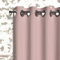 Soleil d'ocre Boheme Tenda Oscurante con Occhielli, Rosa, 140 x 180 cm