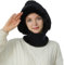 Mashaouyo Womens Hat Neck Kit Mode Einfache und vielseitige Strickmütze Damen Warmer Gehörschutz Dekoration (Black, M)