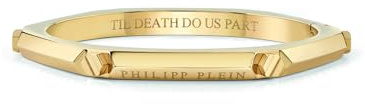 Philipp Plein Herren Armband Armreif Edelstahl The Plein Cuff