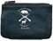 Petit Porte Monnaie en Cuir Porte cles Noir Super Chasseur personnalise avec prenom