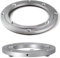 1Pcs Lazy Susan Rotating Food Turntable Schwerlast Drehplatte Kugellager 250 300 400 500mm, 360° Drehbar Stumm Drehlager Drehscheibe Für Küche Garage Bar, Aluminiumlegierung Drehkranz