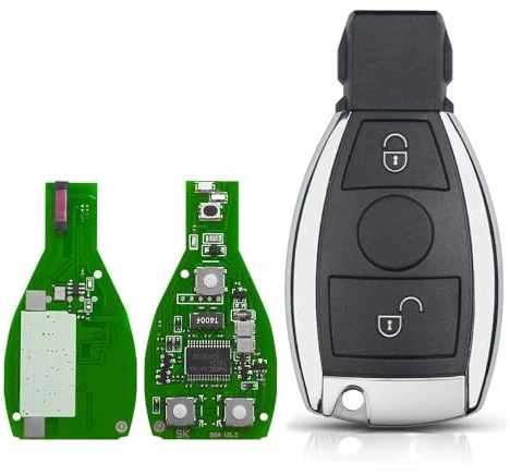 Télécommande Clé à Distance Coque étui plip sportage pour Mercedes Benz A B S E Class W203 W204 W205 W210 W211 W212 W221 W222 Support