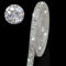 3 Yards Harz Kristall Strassband Selbstklebendes Diamant Band Bling Glitzersteine Band Strasssteine Band zum Basteln Selbstklebendes Glitzerband (Silber, Länge: 6 Yard Breite: 0,4 Zoll)