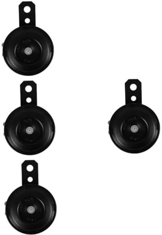 JECOMPRIS 4pcs Loud Speaker for Motorcycle Electric Bike Horn Scooter Horn Easy Install