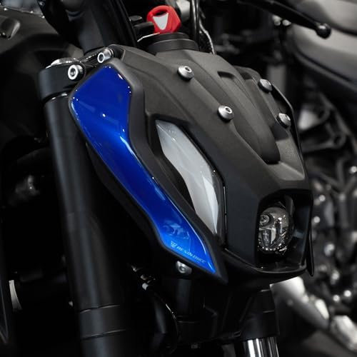 Resin Bike Aufkleber Motorrad Kompatibel Mit Yamaha Mt 07 2024. Frontscheinwerfer vor Stößen und Kratzern. Aufklebersatz 3D-Harzklebstoff - Stickers Made in Italy