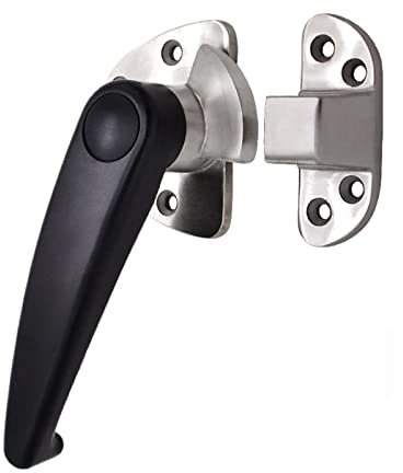 Walk in Cooler Door Handle - Oven Handles, Adjustable Latches, Spring Type Walk-in Freezers, Refrigerator Door Handle Locks, Universal Stainless Steel Industrial Locks(Left Side)
