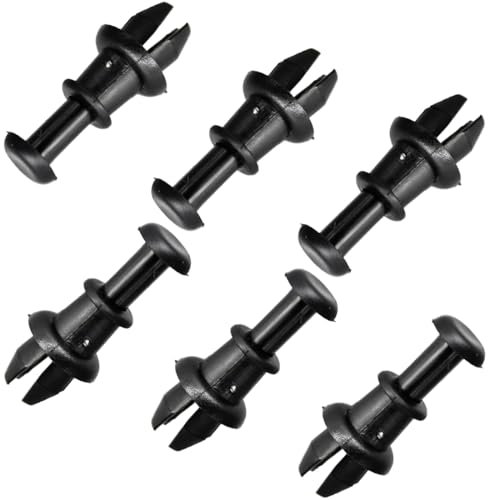 JEYORZY 6pcs Clip de Correa de Sujeción Estante, Clips de Cuerda para Estantería de Paquete, para Estante de Maletero de Coche Soportes para Sombreros, Clips de Estante de Paquete de Maletero de Coche