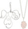 BENECREAT pendentif en Argent Sterling 925 à Griffes Irrégulières Vierge Base de Pendentif Creuse Support de Cabochon avec Chiffon de Polissage pour Fabrication de Colliers et de Bijoux Platine