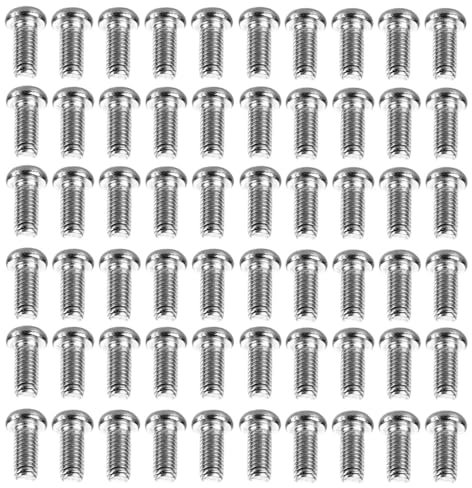 60 PCS Stainless Steel VESA TV LCD Monitor Mounting Phillips Head Screws M4 x 10mm (M4x14 - Silver 60pcs)