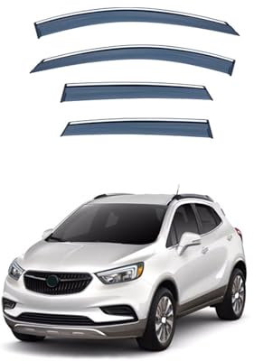 SUNJFY Windabweiser Passend für Opel Mokka X MK1-J13 2012-2019, Vorne, Regenabweiser, Aerodynamisch, Einfache Montage, Auto Zubehör