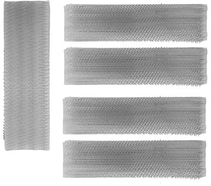 Nagoyuki 5pcs Copper Tube Cleaning Brush Pipe Cleaner Replacement Sheets for Copper Metal Pipe Cleaners Hand Tools 15mm