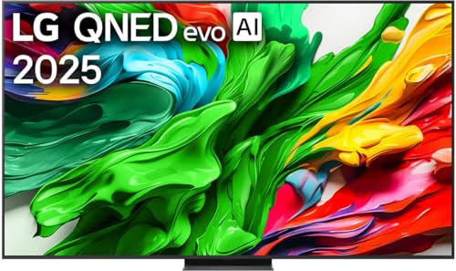 LG 86QNED86A6A TV 86 pulgadas (218 cm) 4K QNED evo AI TV (procesador α8 Gen2 4K AI, webOS 25, 120Hz (VRR hasta 144Hz)) [año de modelo 2025]